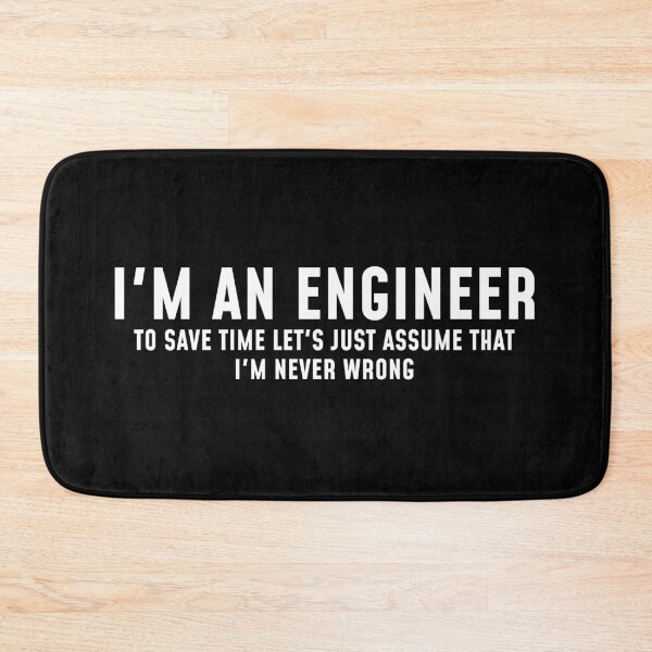 Item preview, I'm An Engineer- Funny Engineering Joke  designed and sold by IzzyTheWizz.