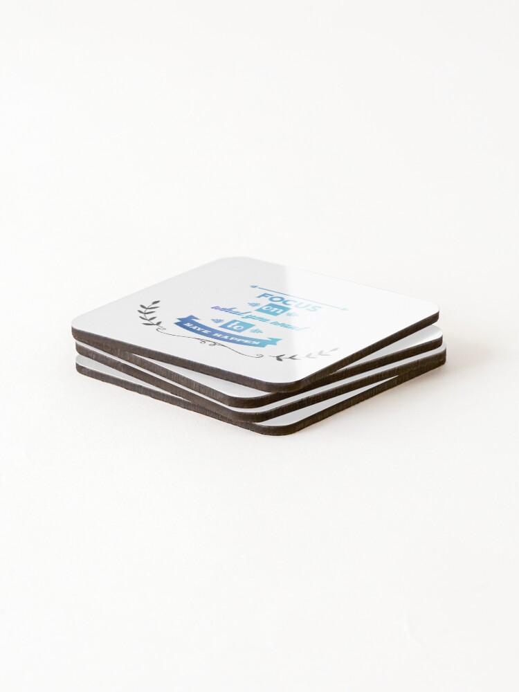 Thumbnail 4 of 5, Coasters (Set of 4), Tagline designed and sold by Rlgroup.