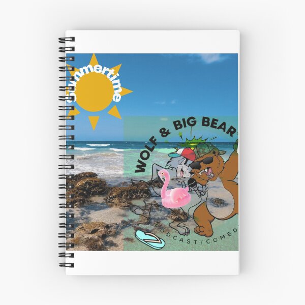 Aperçu de l'œuvre WolfandBigBear Beach Summertime créée et vendue par Lance Ross.