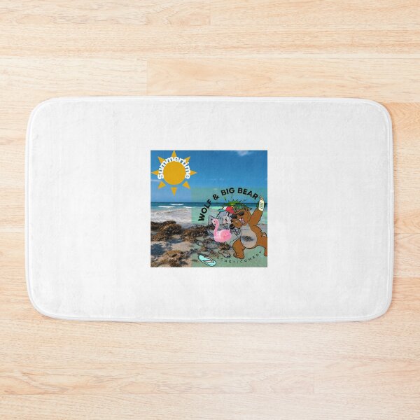 Item preview, WolfandBigBear Beach Summertime  designed and sold by Lance Ross.