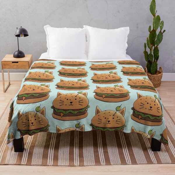 Item preview, Cat Burger Cartoon designed and sold by blurryleedss.