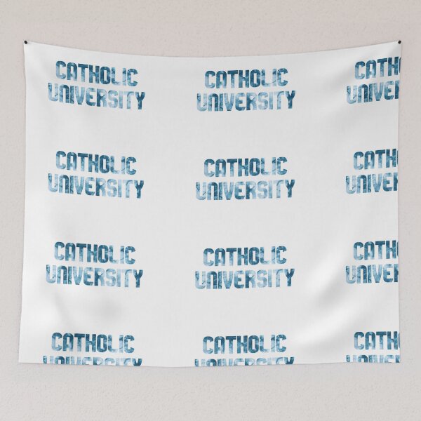 Item preview, Blue Tie Dye Catholic University Design designed and sold by kerryperegrine.
