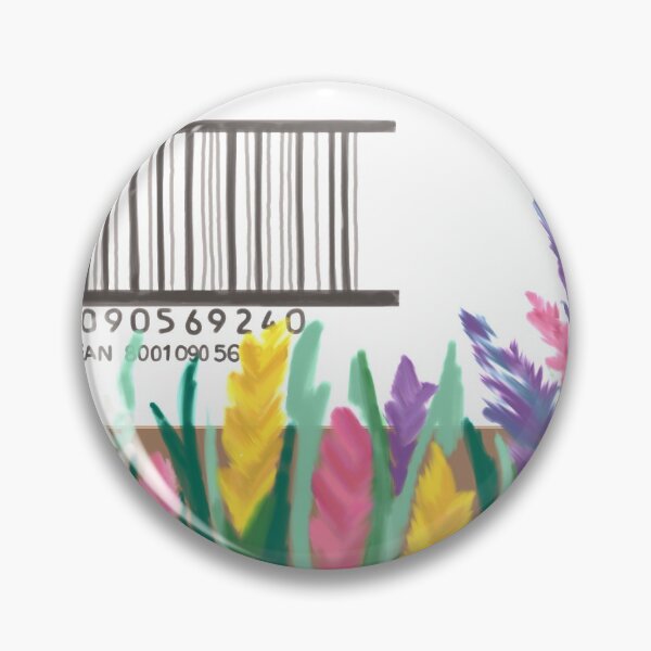 Item preview, Wild Flowers with Barcode  designed and sold by Hannah Kremer.