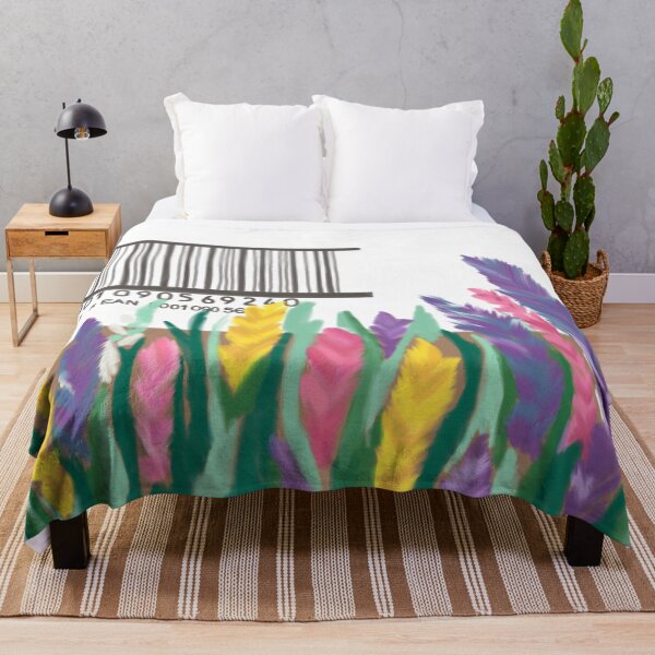 Item preview, Wild Flowers with Barcode designed and sold by Hannah Kremer.