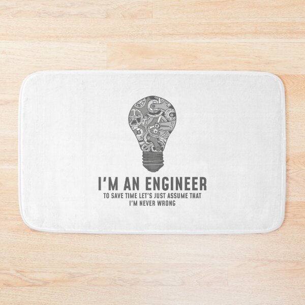 Item preview, I'm An Engineer- Funny Engineering Joke  designed and sold by IzzyTheWizz.