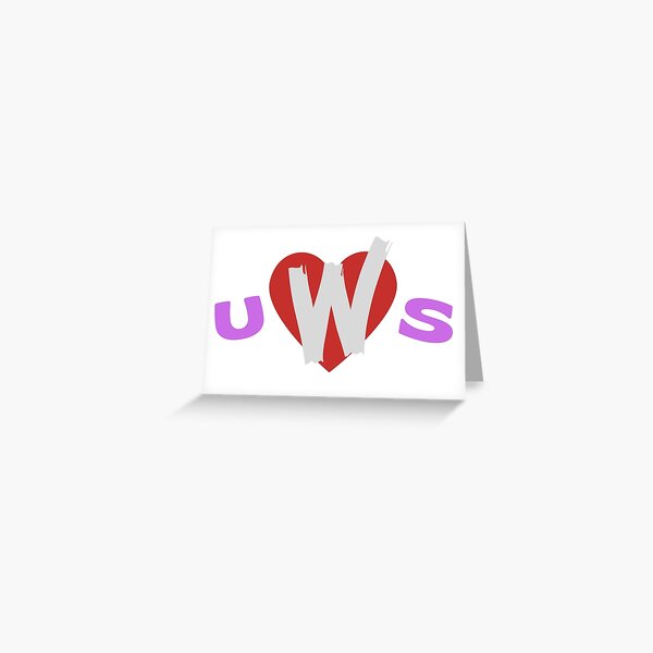 "UWS The Upper West Side Logo" Greeting Card by Redbubble