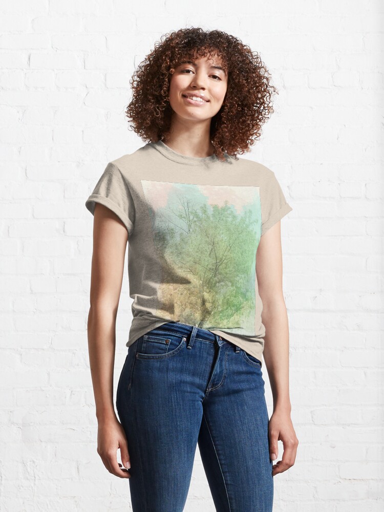 Alternate view of Pastel Spring - Dreamy Crab Apple Tree Classic T-Shirt