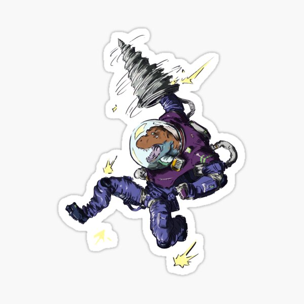 Ty-Awesome-saurus Rocks Midnight Sticker