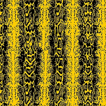 Artwork thumbnail, Striped Python Skin by DesignFantazia