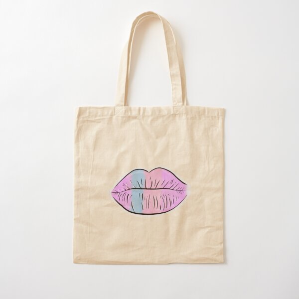 Intersex lips Cotton Tote Bag