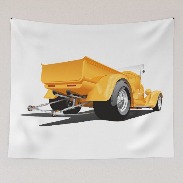 Item preview, 1929 Ford Model A Pro Street Roadster Truck designed and sold by Automotive Art by Greg.