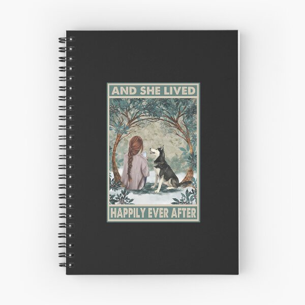 Item preview, And she lived Happily Ever After Husky Poster designed and sold by EdmundJWende.