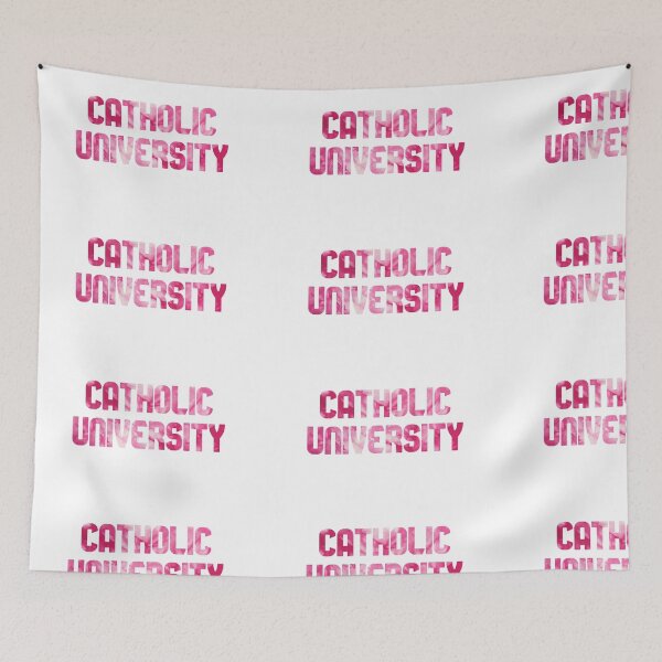 Item preview, Hot Pink Tie Dye Catholic University Design designed and sold by kerryperegrine.