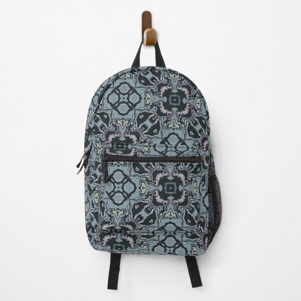 Item preview, Cosmic Carnival Green Blue Pink Dark Black Pattern designed and sold by Sector18.
