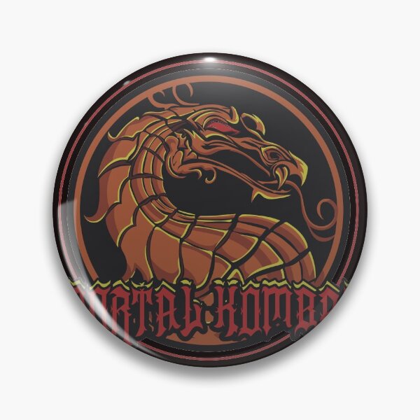 Item preview, Mortal Kombat Logo designed and sold by E1even1nk.