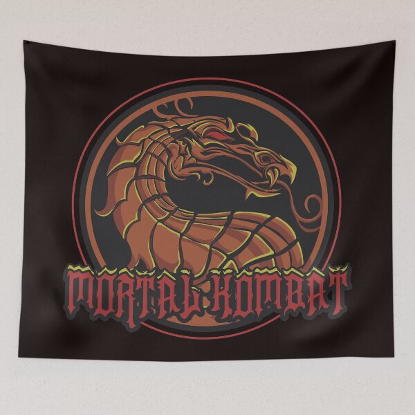 Item preview, Mortal Kombat Logo designed and sold by E1even1nk.