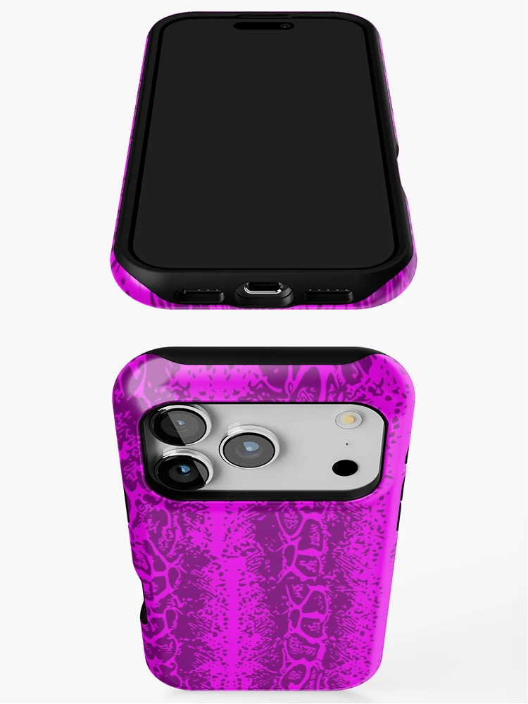 Thumbnail 3 of 4, iPhone Case, Striped Python Skin designed and sold by DesignFantazia.