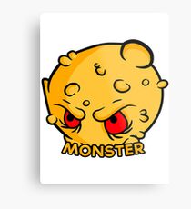 Monster Vector Metal Print