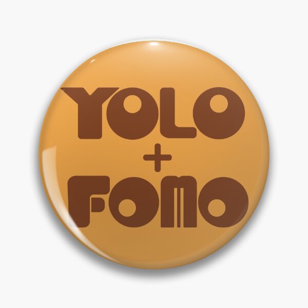 Item preview, YOLO + FOMO (chilled) designed and sold by HouseOfBert.