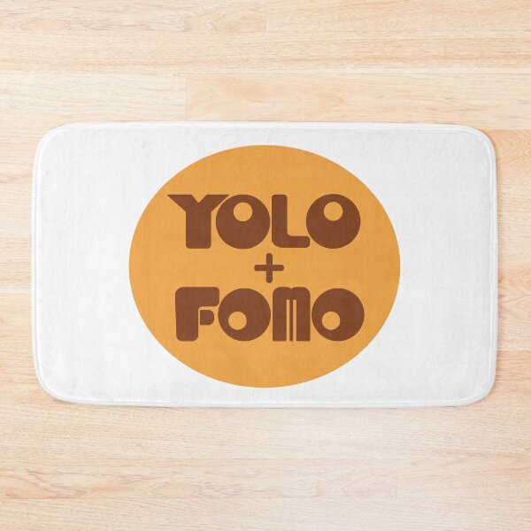 Item preview, YOLO + FOMO (chilled) designed and sold by HouseOfBert.