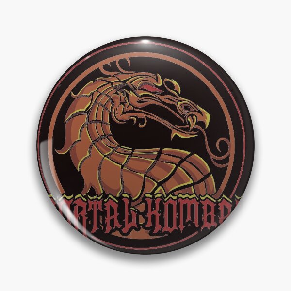 Item preview, Mortal Kombat Logo designed and sold by E1even1nk.