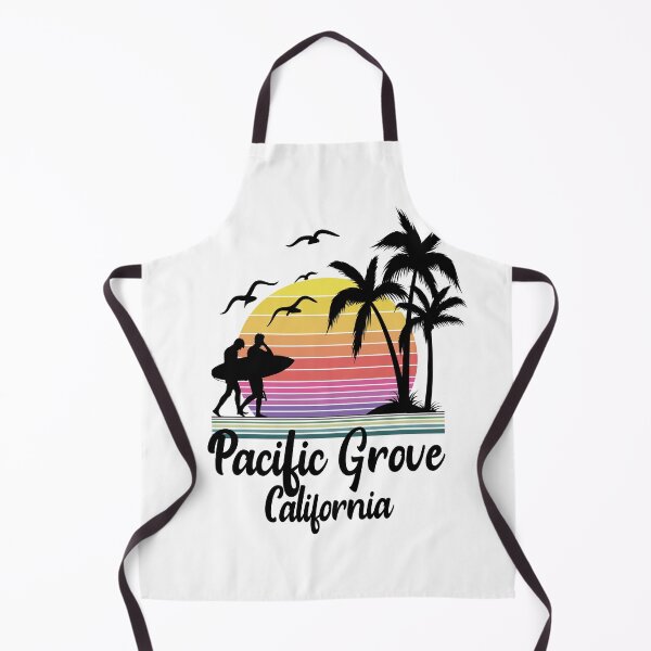 Item preview, Pacific Grove California Seaside Retro Sunset designed and sold by Home-Spirit.
