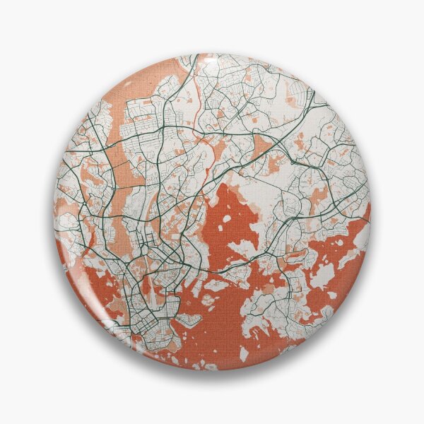 Item preview, Helsinki City Map of Finland - Bohemian designed and sold by deMAP.
