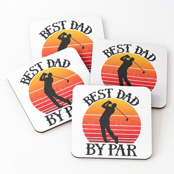 Item preview, Best Dad by Par Funny Golf Tee designed and sold by LeGND.