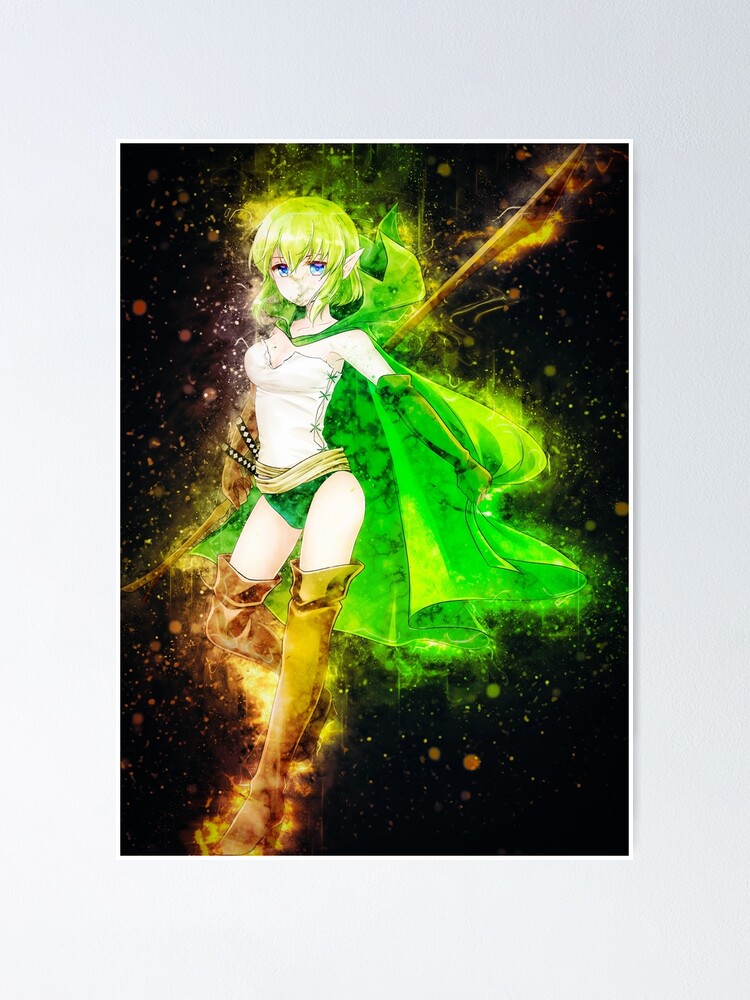 Ryuu Lion DanMachi Anime Girl Waifu Fanart Poster for Sale by