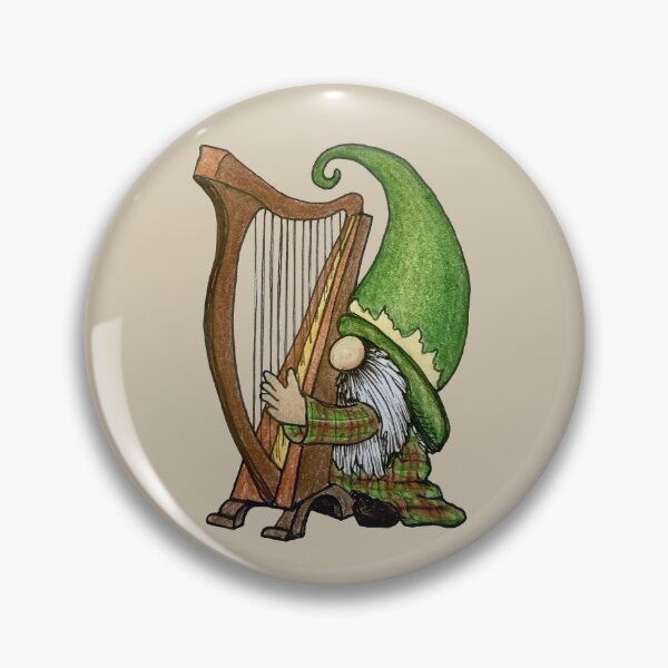 Item preview, Celtic Harp Gnome designed and sold by SarahCD13.