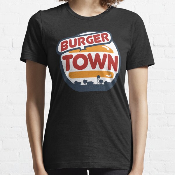 burger town t shirt