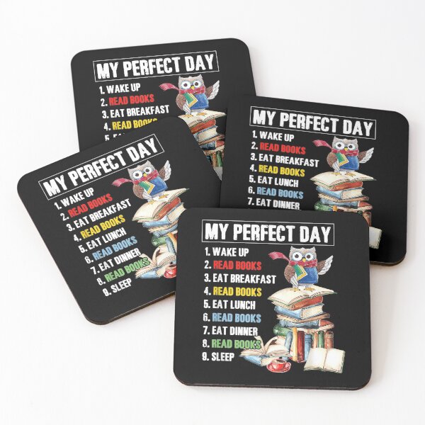 Item preview, My Perfect Day Love to Read Books Design designed and sold by boopsblunt.