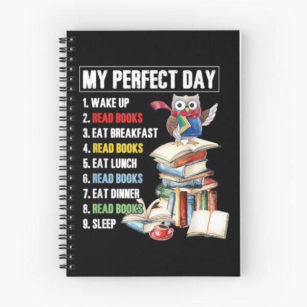 Item preview, My Perfect Day Love to Read Books Diseño designed and sold by boopsblunt.