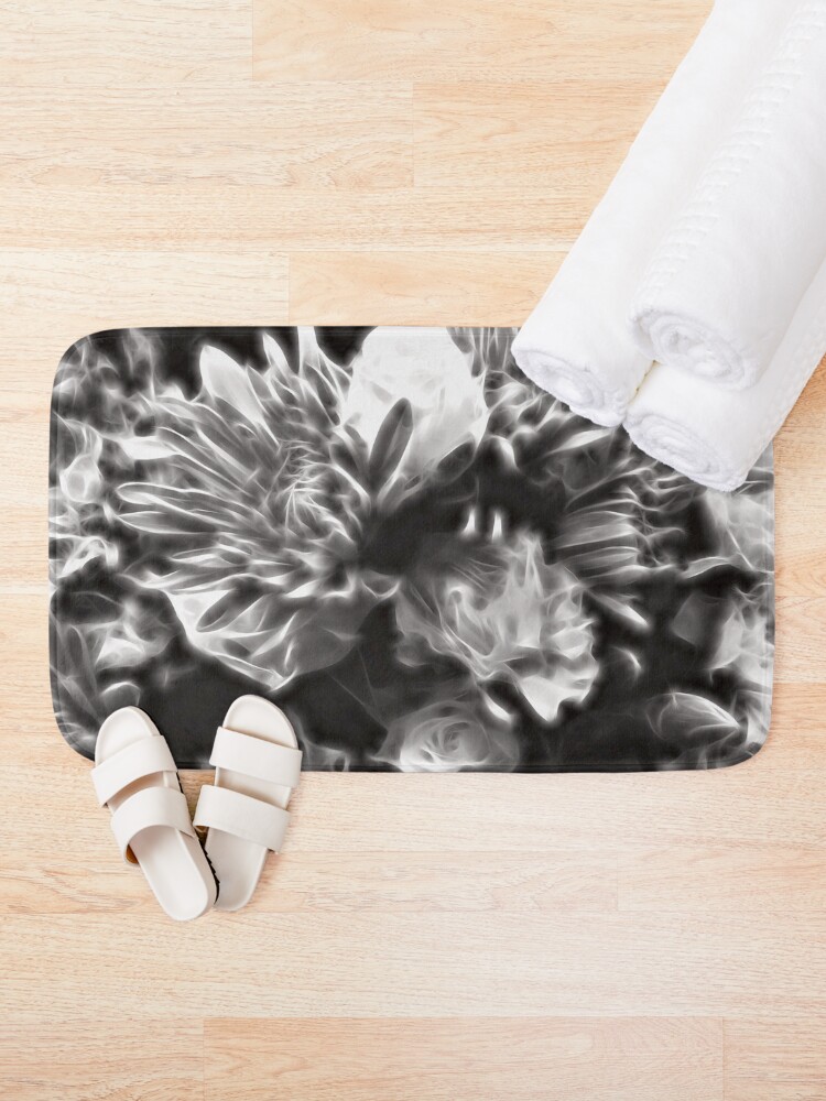 Alternate view of Gothic Gift - Ghostly Bouquet Bath Mat