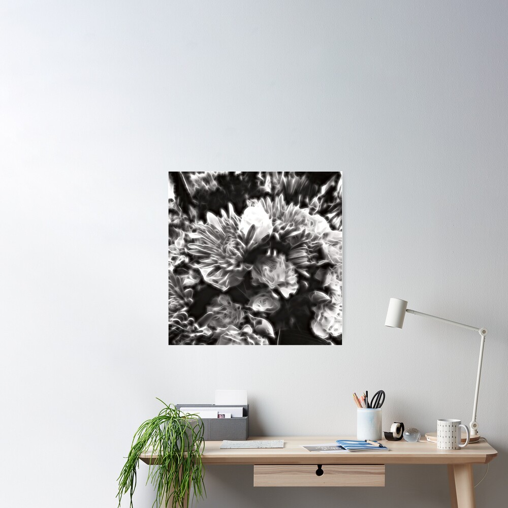 Gothic Gift - Ghostly Bouquet  Poster