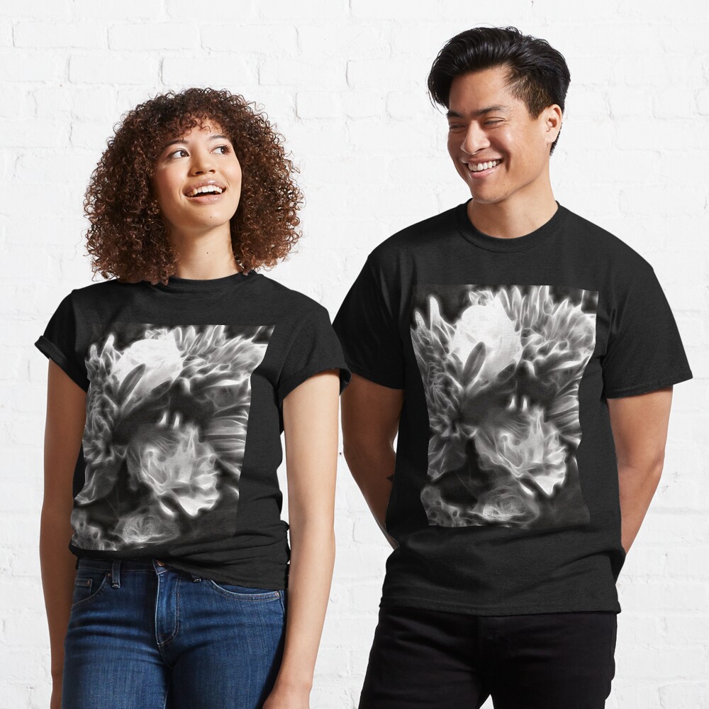 Gothic Gift - Ghostly Bouquet Classic T-Shirt