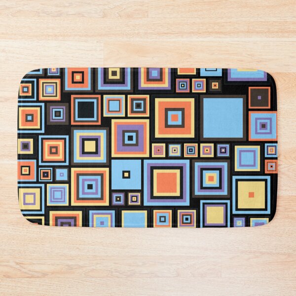 Item preview, Colorful Retro Squares Pattern designed and sold by CBNetwork.