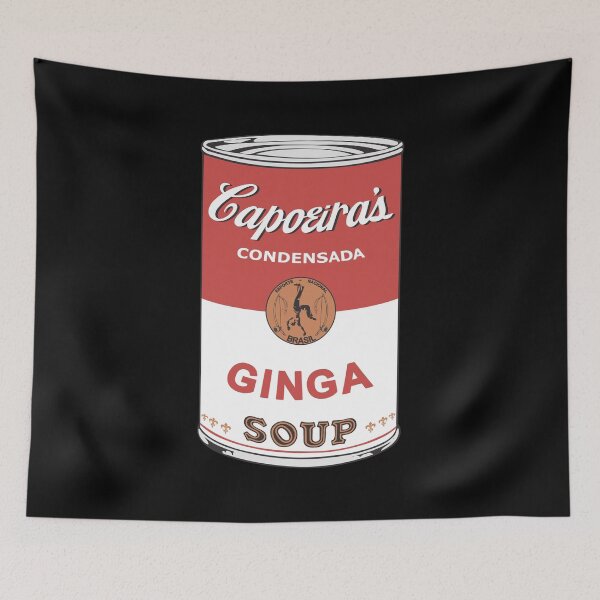 Item preview, Capoeira Andy Warhol Soup - Ginga Pop Art (on black) designed and sold by Groenendijk.