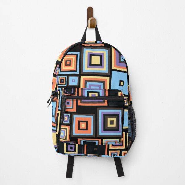 Item preview, Colorful Retro Squares Pattern designed and sold by CBNetwork.