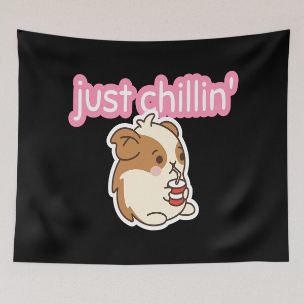 Item preview, Just Chillin' Hamster designed and sold by YueHeng Creates ⭐⭐⭐⭐⭐.