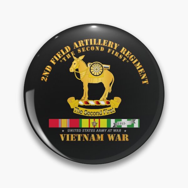 Item preview, Army - 2nd Field Artillery Regiment - Vietnam w SVC designed and sold by Military Insignia Products.