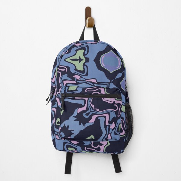 Item preview, Cosmic Carnival Blue Green Pink Purple Black designed and sold by Sector18.