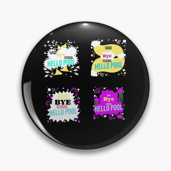 Item preview, Good bye school hello pool -  lockdown 2021 designed and sold by mr&mrsmalik malik.