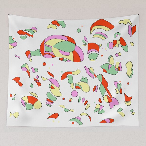 Item preview, Flat Graphic Pattern designed and sold by Hannah Kremer.