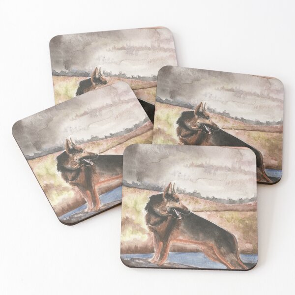 Item preview, German shepherd  designed and sold by TwoFullMoonsArt.