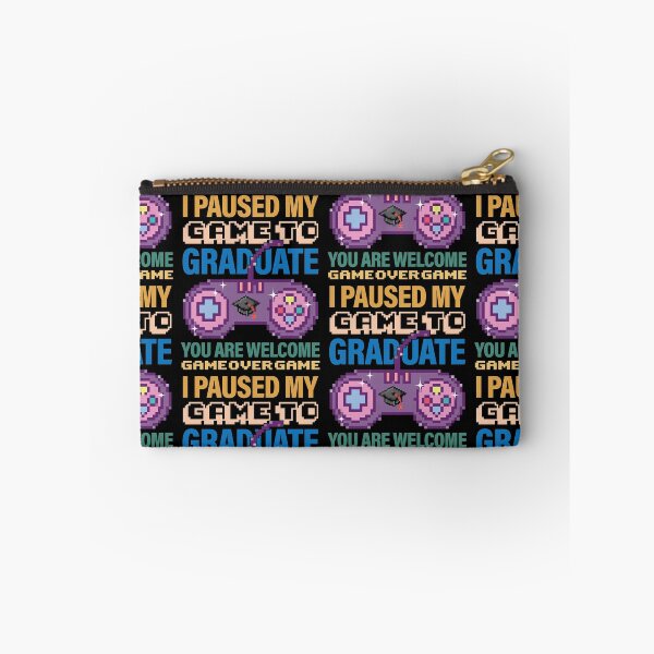 Item preview, I Paused My Game To Graduate | Level Up To Senior Grad designed and sold by GravitiTees.