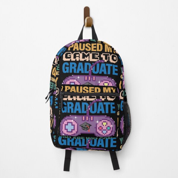 Item preview, I Paused My Game To Graduate | Level Up To Senior Grad designed and sold by GravitiTees.