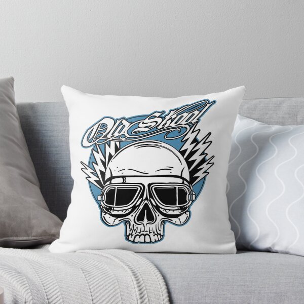 Item preview, Old Skool Skull Design in blue designed and sold by UncleHenry.