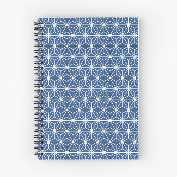 Item preview, Bedazzled Blue Asanoha - Japanese Traditional Pattern designed and sold by KinitaDesign.
