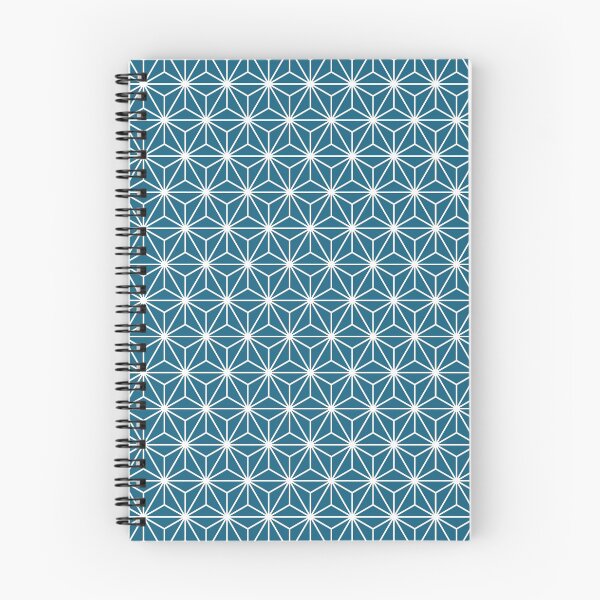 Item preview, Sapphire Blue Asanoha - Japanese Traditional Pattern designed and sold by KinitaDesign.